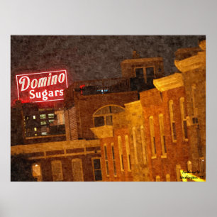 O dominó de Baltimore adoça o poster da pintura 