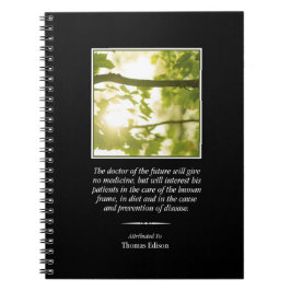 O doutor do caderno futuro da quiroterapia