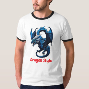 O Dragão: Design do Camisa T-Shirt Fury Ringer