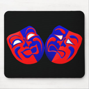 O drama mascara Mousepad