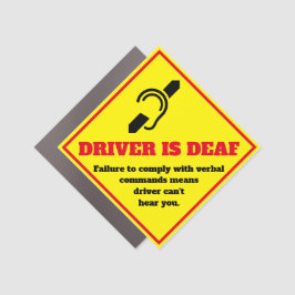 O driver é uma precaução surda