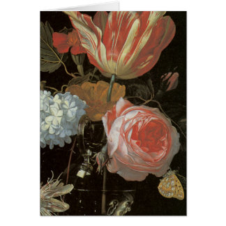 O Dutch floresce o cartão da obra-prima das belas