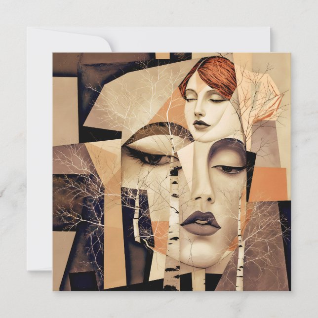 O Eco de “Virelle” – Um Retrato Abstrato (Frente)