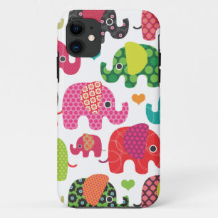 O elefante colorido caçoa o iPhone das capas de