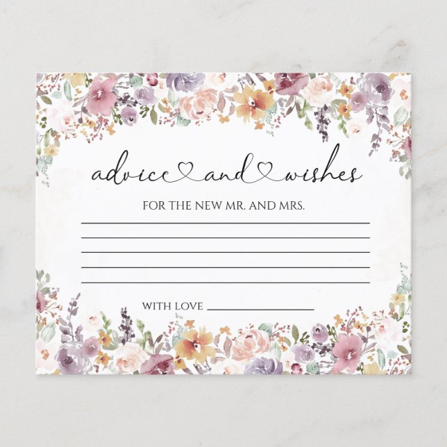 O Elegante Wildflower dá conselhos e deseja um sho (Frente)