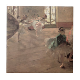 O Ensaio por Edgar Degas, Arte de Balé Antiga