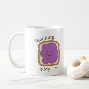 O ensino é minha caneca de café do doce