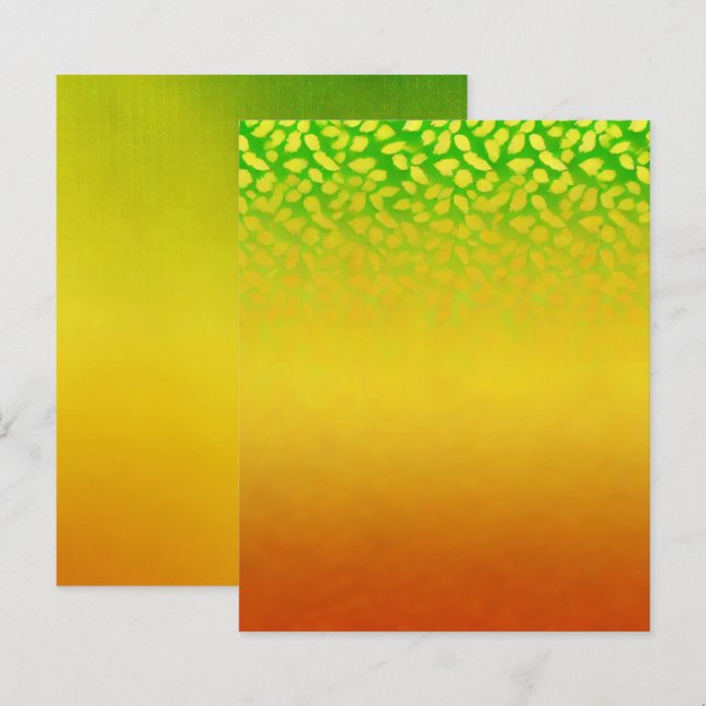 O Escória de Ombre Automático Deixa Papel Escrapbo (Frente/Verso)