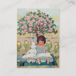 O escritor das crianças, tutor, cartão de visita