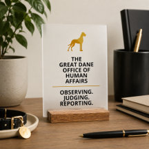 O Escritório de Assuntos Humanos do Great Dane