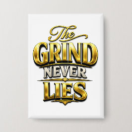 O Esforço Nunca Mente Design Motivacional Dourado