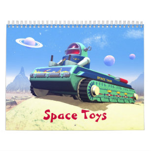 O espaço brinca o calendário