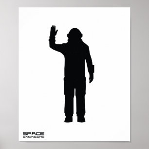 O espaço projeta o papel de poster do valor