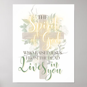 "O Espírito de Deus" Poster Páscoa