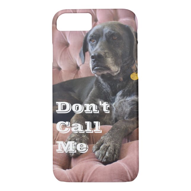 O esquerdista "não me chama" capas de iphone (Verso)