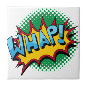 O estilo cómico do pop art Whap!