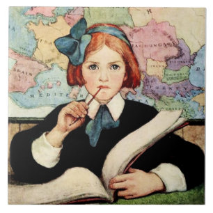 O Estudioso por Jessie Willcox Smith