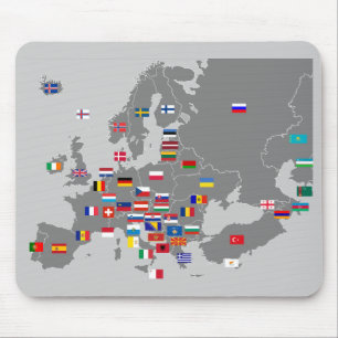 o euro embandeira o mousepad