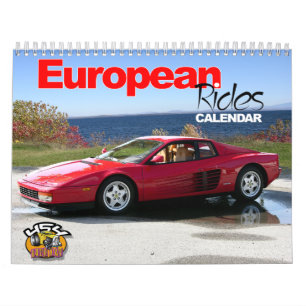 O europeu monta o calendário do carro