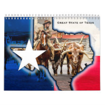O Excelente do Calendário do Texas