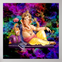 O Excelente Ganesh Ganapati Poster
