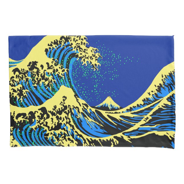 O Excelente Hokusai Wave em estilo de arte Pop (Frente-Esquerda)