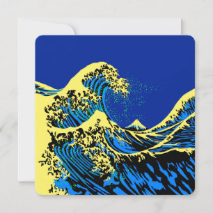 O Excelente Hokusai Wave no Decor do Estilo de Art
