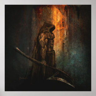 O executor - impressão da arte da fantasia