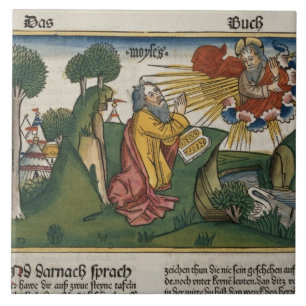 O êxodo 34 1-10 Moses recebe as segundas tabuletas