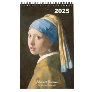 O famoso Calendário de Pintura do Vermeer
