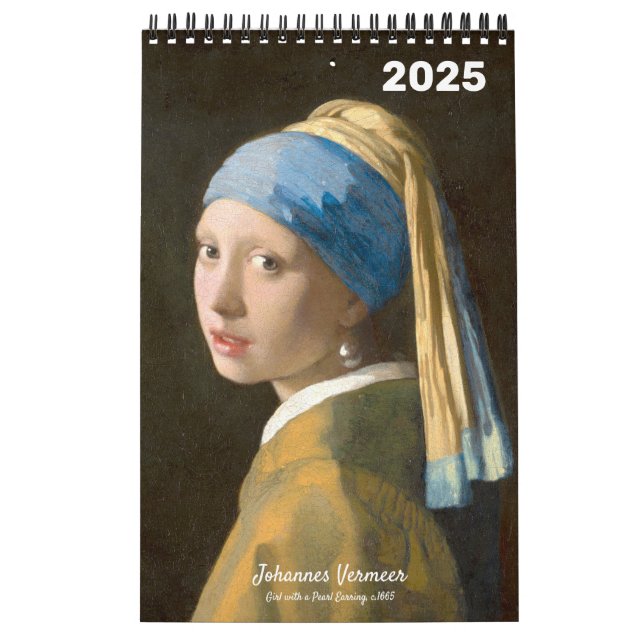 O famoso Calendário de Pintura do Vermeer (Capa)