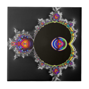 O famoso Cheio Mandelbrot define a arte frontal
