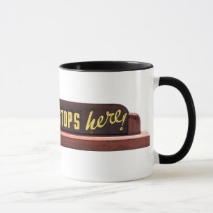 O fanfarrão para aqui! - Caneca