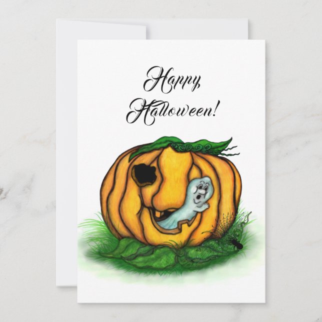 O Fantasma do Halloween (Frente)