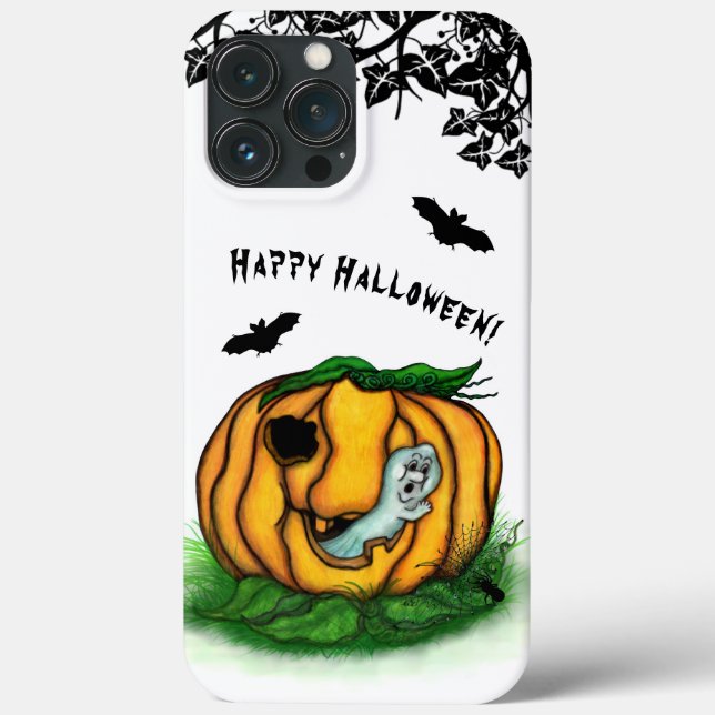 O Fantasma do Halloween, Morcego, Fantasma e Aranh (Verso)