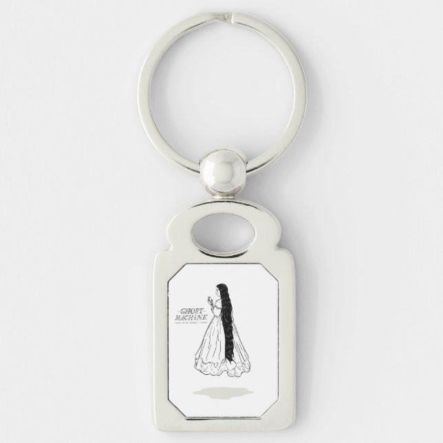 O fantasma em meu chaveiro de "Ghostbot" da (Frente)