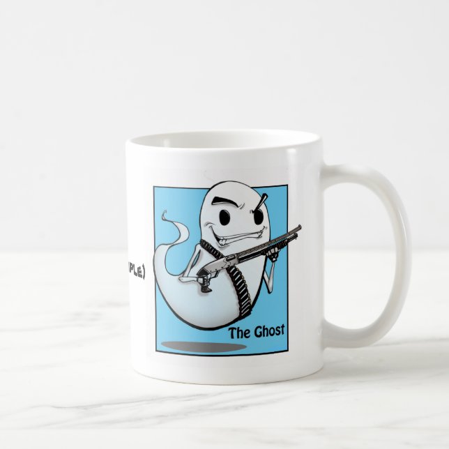 O fantasma ZAP a caneca (Direita)