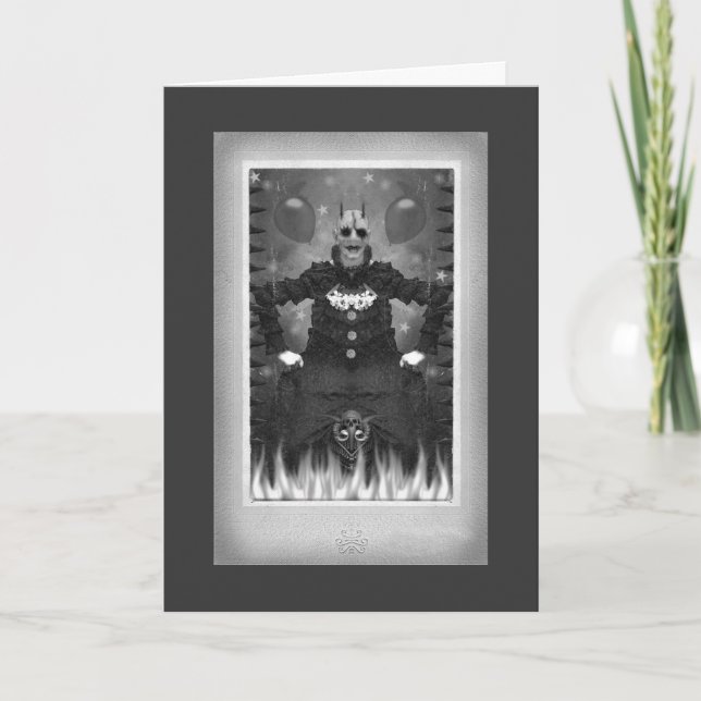 O Fantástico Cartão de Aniversário Crowbella (Frente)