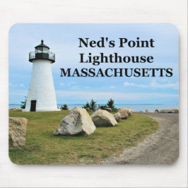 O Farol Point de Ned, Massachusetts Mousepad