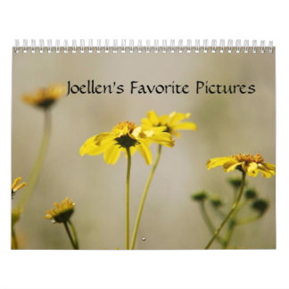 O favorito de Joellen representa o calendário 2009