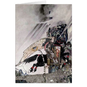 O filho da viúva pelo cartão de Kay Nielsen