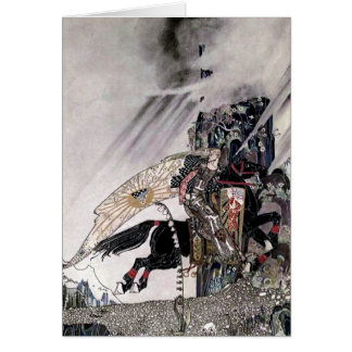 O filho da viúva pelo cartão de Kay Nielsen