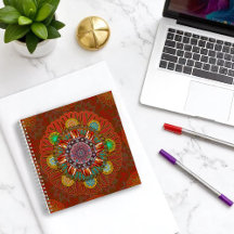 O Filtro Vermelho Floral do Pico Manipur Mandala