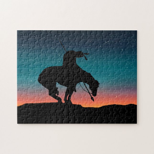 O Fim da Quebra-cabeça do Trilho Jigserra (Horizontal)