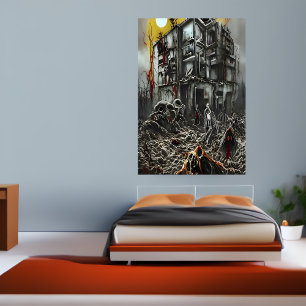 O fim do mundo   AI Art Poster