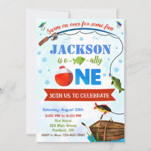 O-fish-al, convite de aniversário do Ofishally ONE