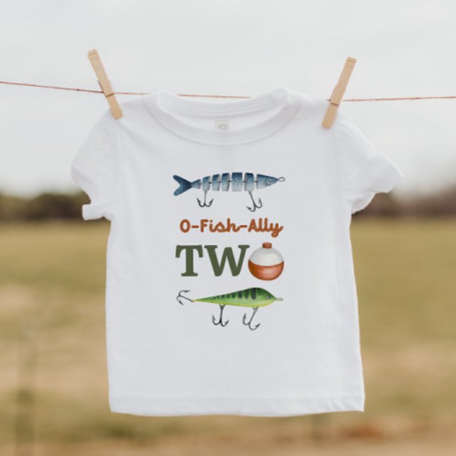 O-Fish-Ally - Camisa De Dois Aniversários (Criador carregado)