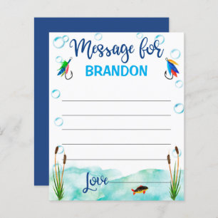 O-fish-ally, Gone Fish Time Capule - cartão de aco