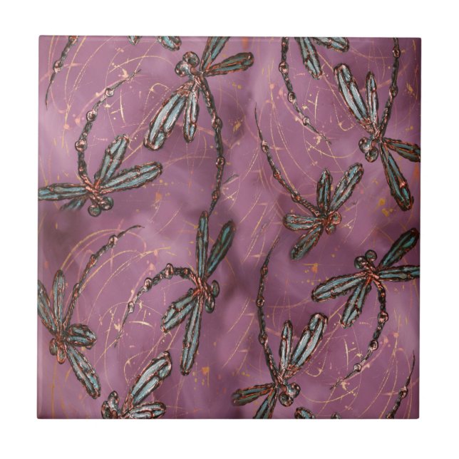 O Flit da libélula obscuro aumentou (Frente)