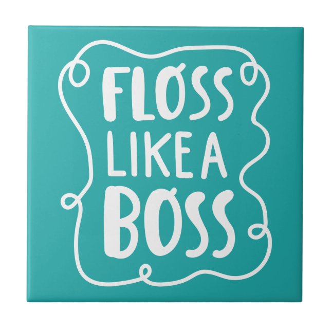 O Floss gosta de uma frase dental do chefe | (Frente)